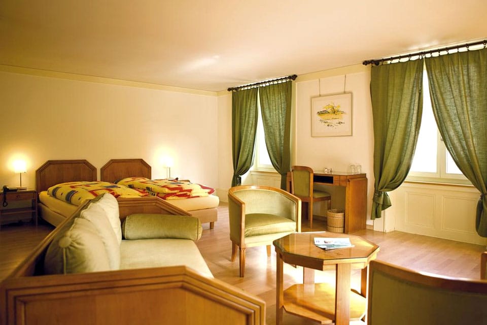 Zimmer im Hôtel de l'Aigle in Couvet