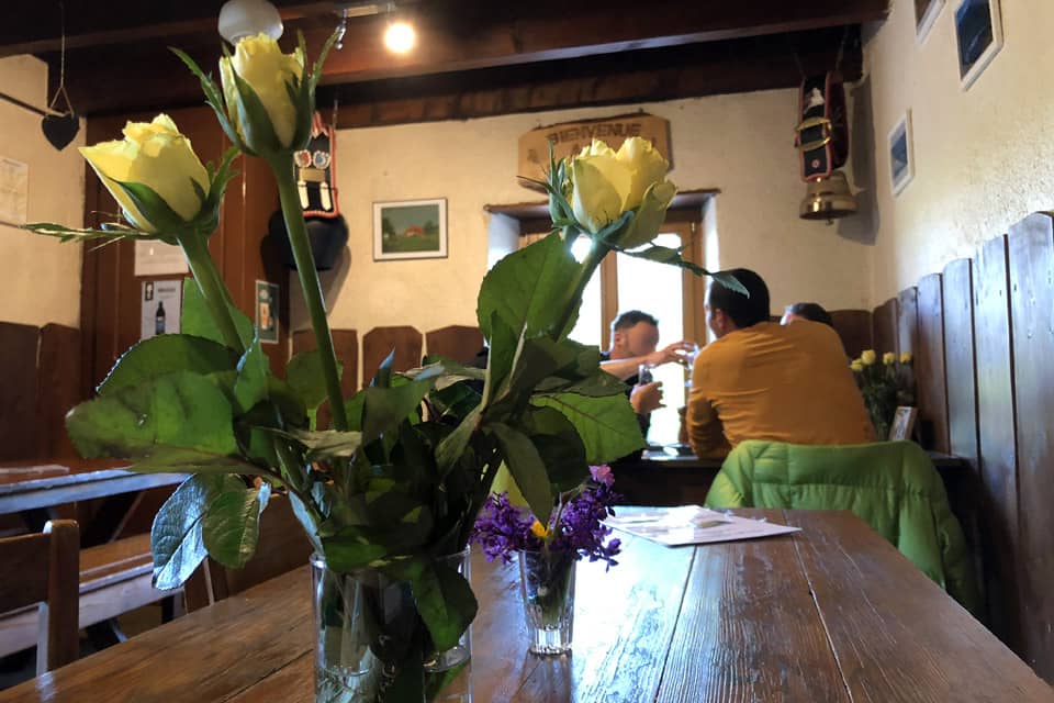 Intérieur du restaurant La Baronne