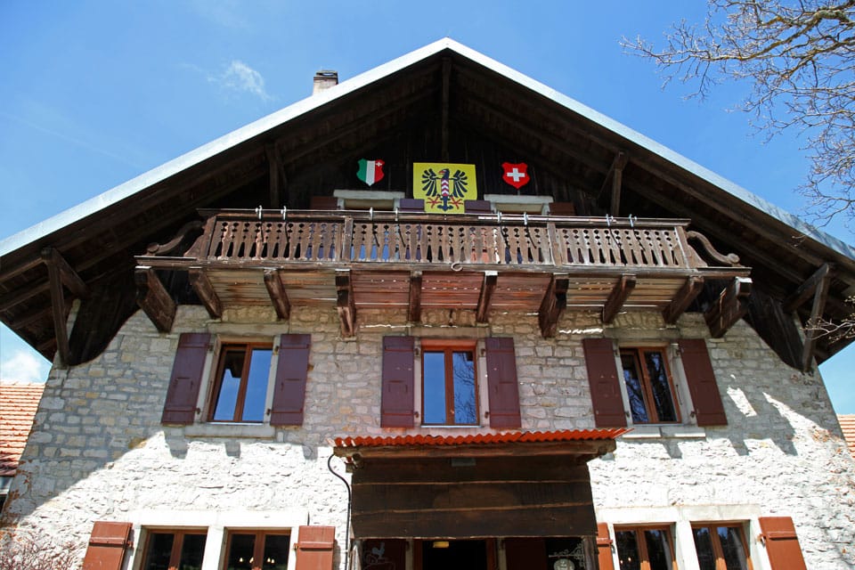 Extérieur du restaurant La Grand-Vy