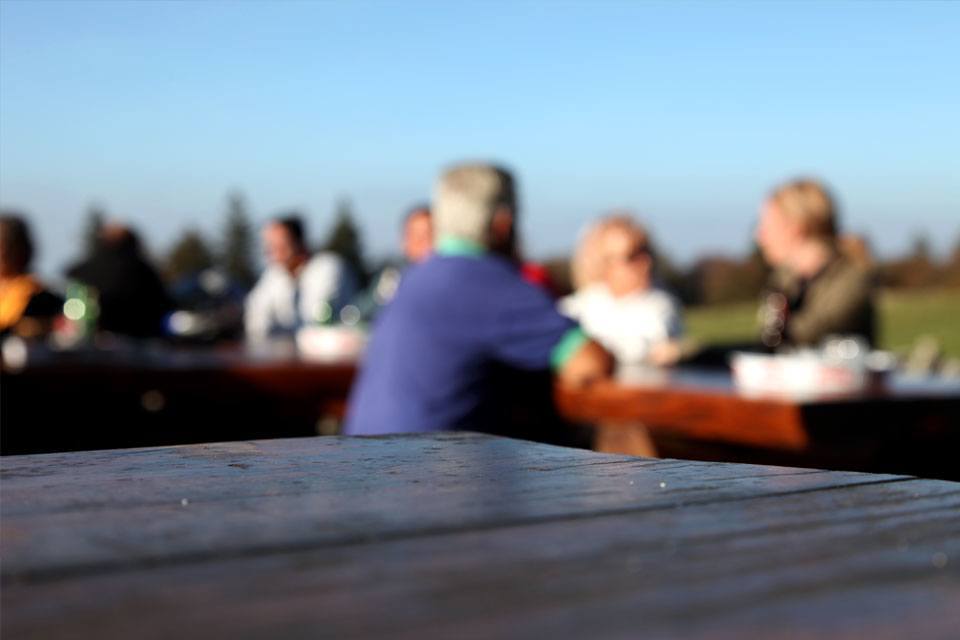 Terrasse du restaurant Le Soliat