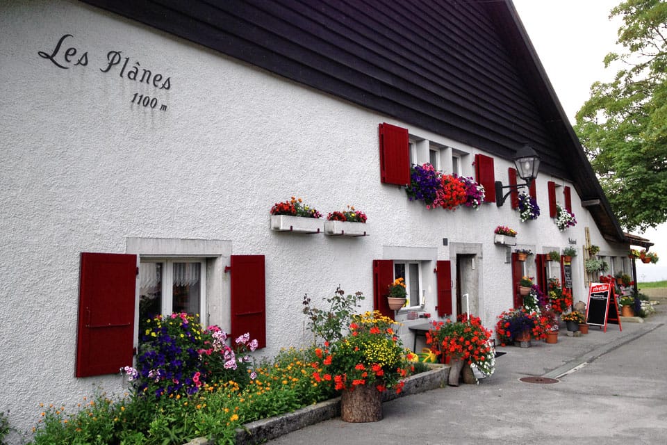 Restaurant des Plânes à Couvet